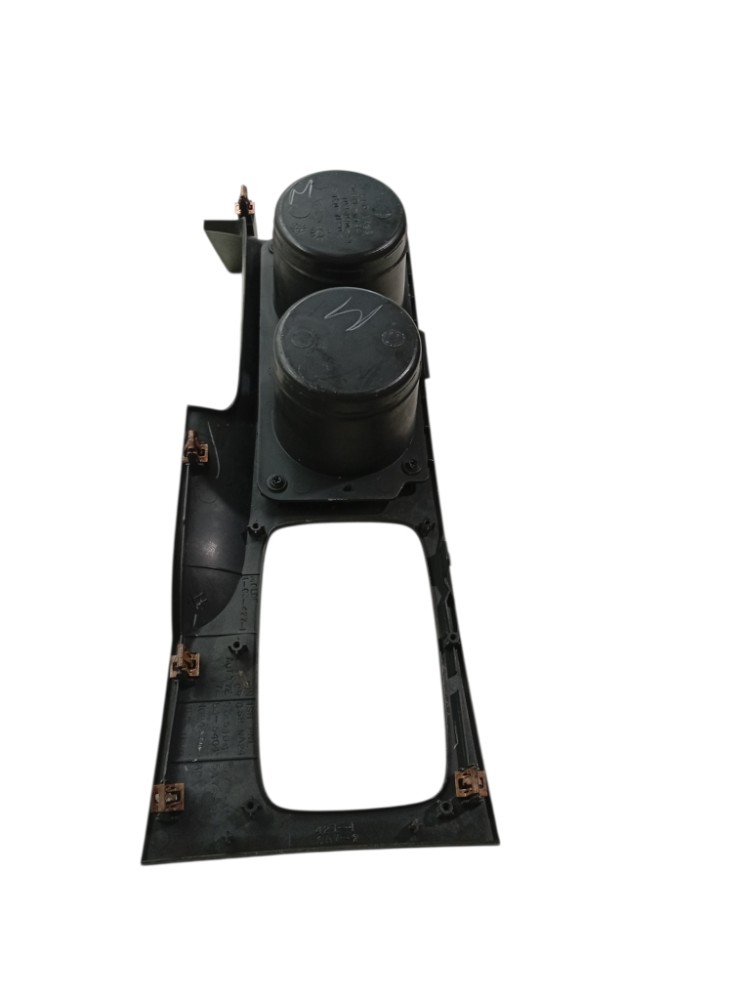 Moldura Console Porta Copos Ford Fusion 2006 2007 2008 Preto 3