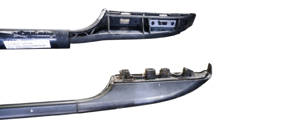 Rack Teto Peugeot 206 207 Sw Parr Preto 3