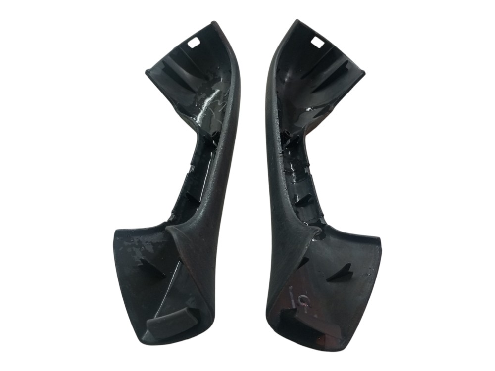 Par Moldura Puxador Porta Honda Civic 97 2000 Traseiro 2