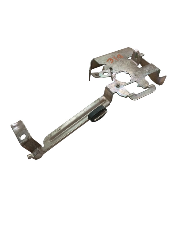Suporte Macaneta Porta Honda Fit 2008 2010 2012 2014 Prata Dianteira 4