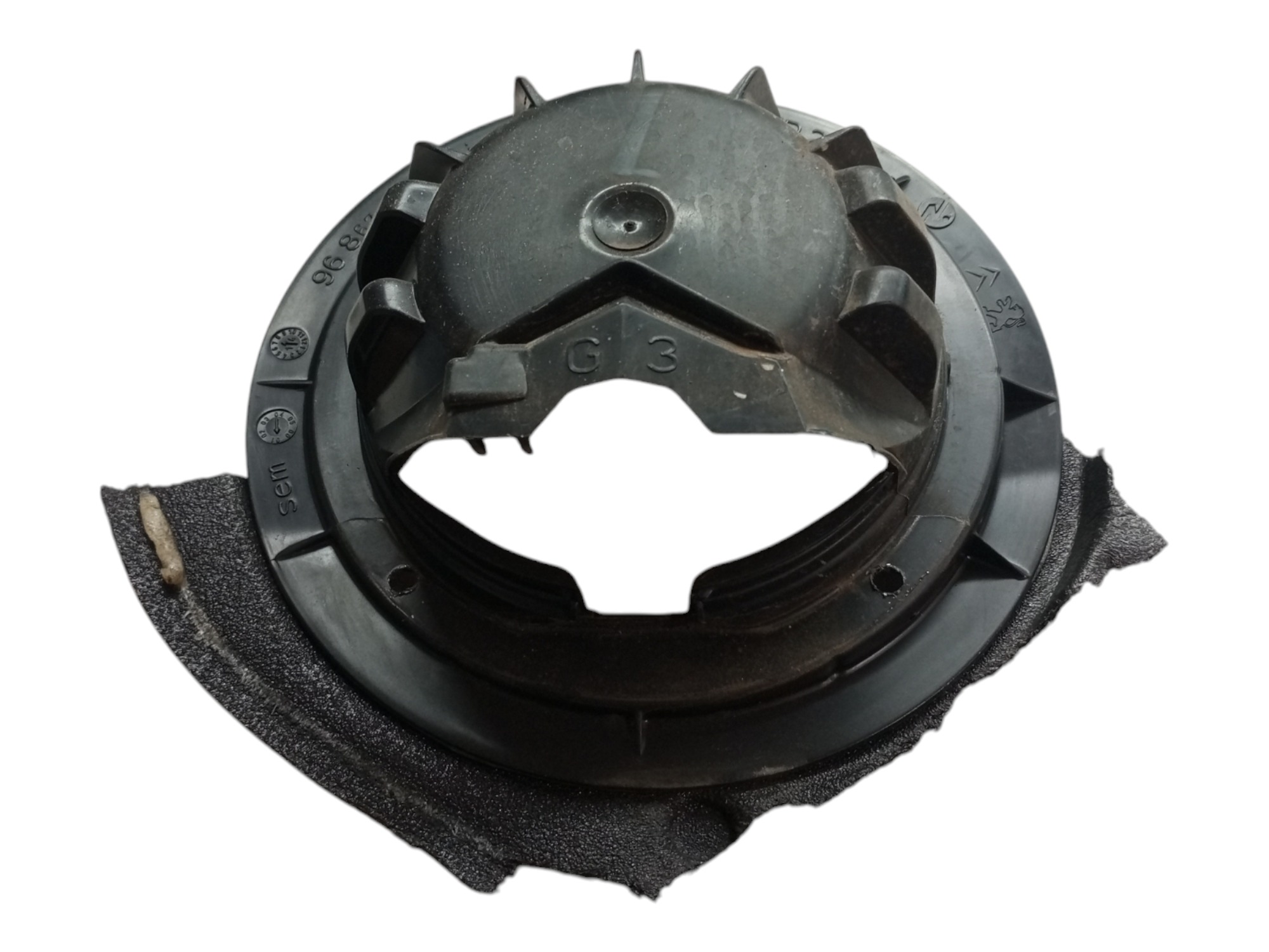 Suporte Alto Falante Peugeot 308 2012 2014 Dianteiro Esquerd Preto 2