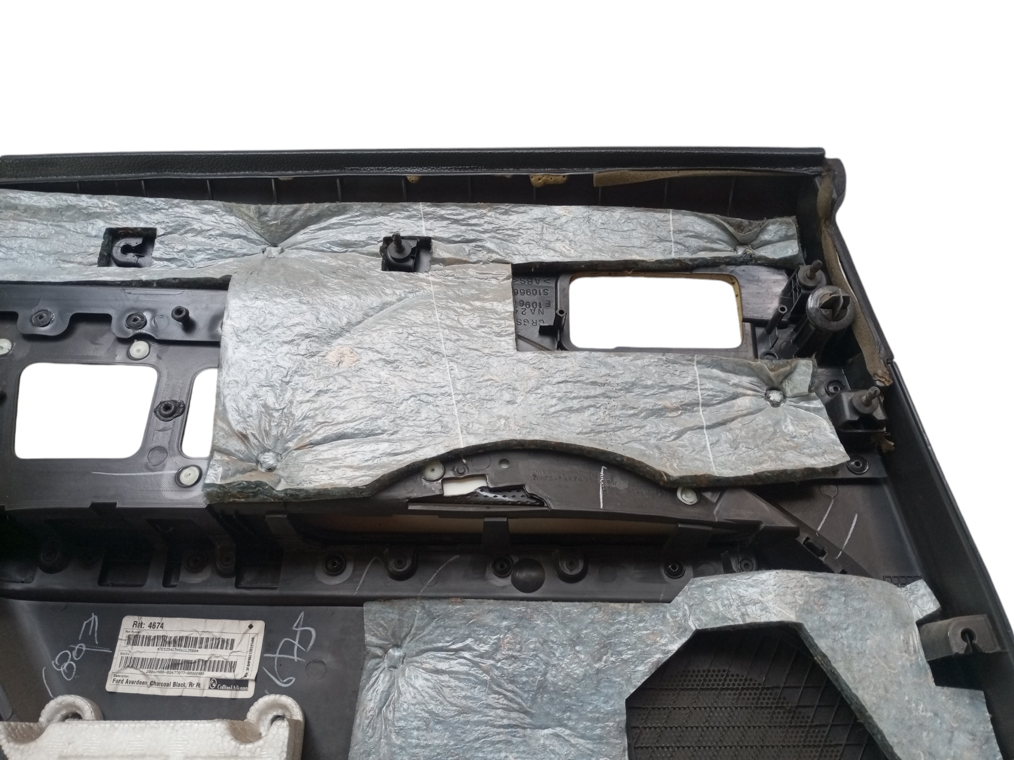 Forro Porta Ford Fusion 2007 2008 2009 Traseiro Direito 2.3  Preto 4