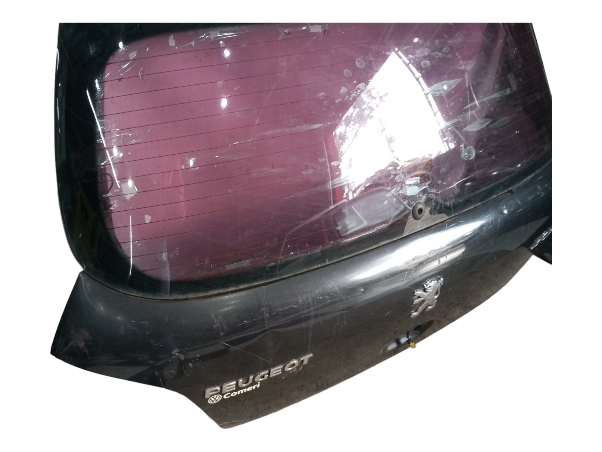 Tampao Tampa Traseira Peugeot 307 2003 2005 2007 2009 2010 Preto 4