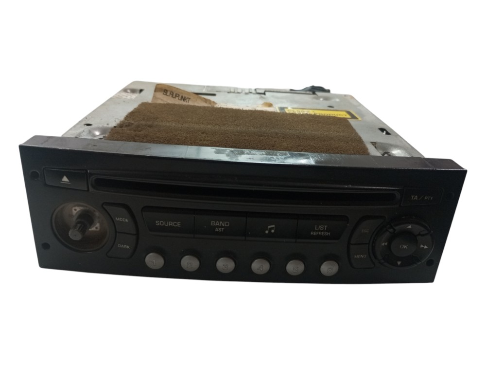 Radio Cd Player Peugeot 307 2002 2005 2007 2008 Usada 4