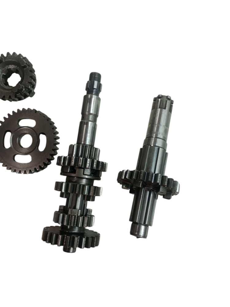 Kit Eixo Caixa Cambio Ybr 125 2000 2003 2004 2005 Yamaha 6