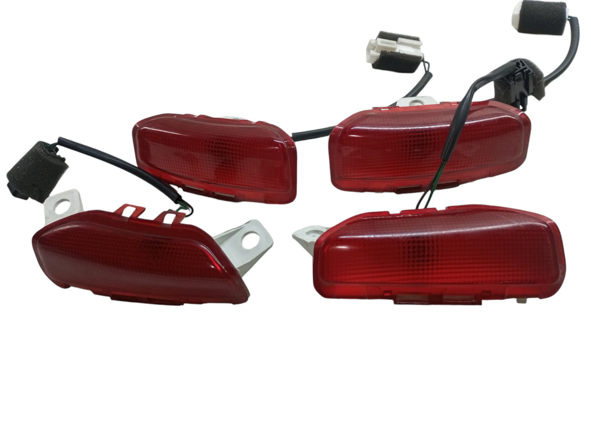 Lanterna Forro Porta Azera 2008 2009 2010 Jogo Hyundai  Vermelho 1