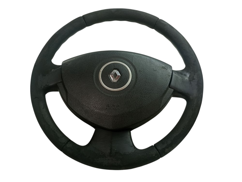Volante Direcao Sandero Logan Renault 2008 2009 2012 2014 Preto 7