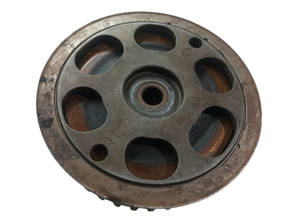 Polia Comando Virabrequim Renault Scenic 2006 2013 Usada 3