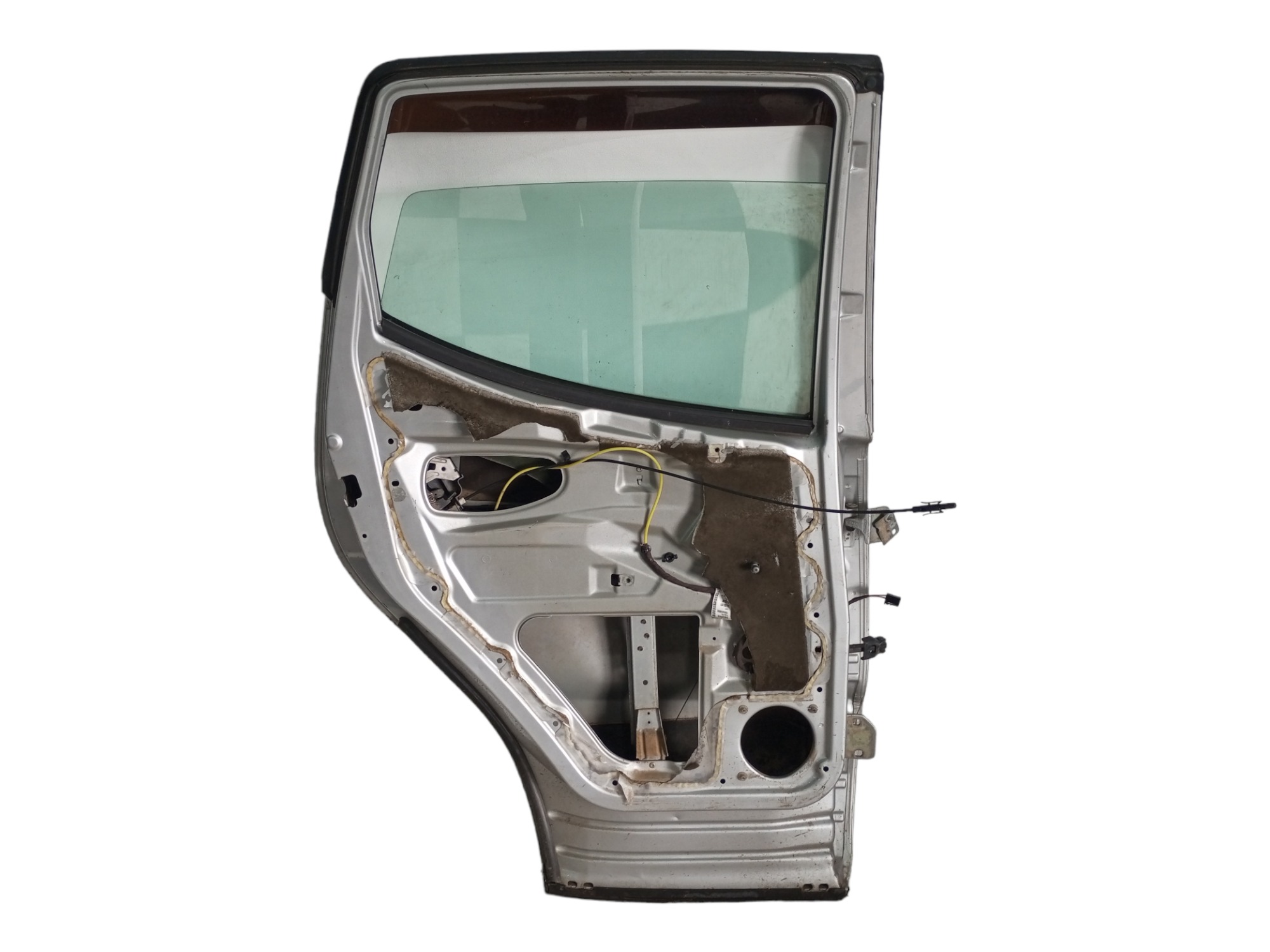 Porta Mercedes A160 2001 2002 2003 2005 Traseira Esquerda Traseira Esquerda Prata 5