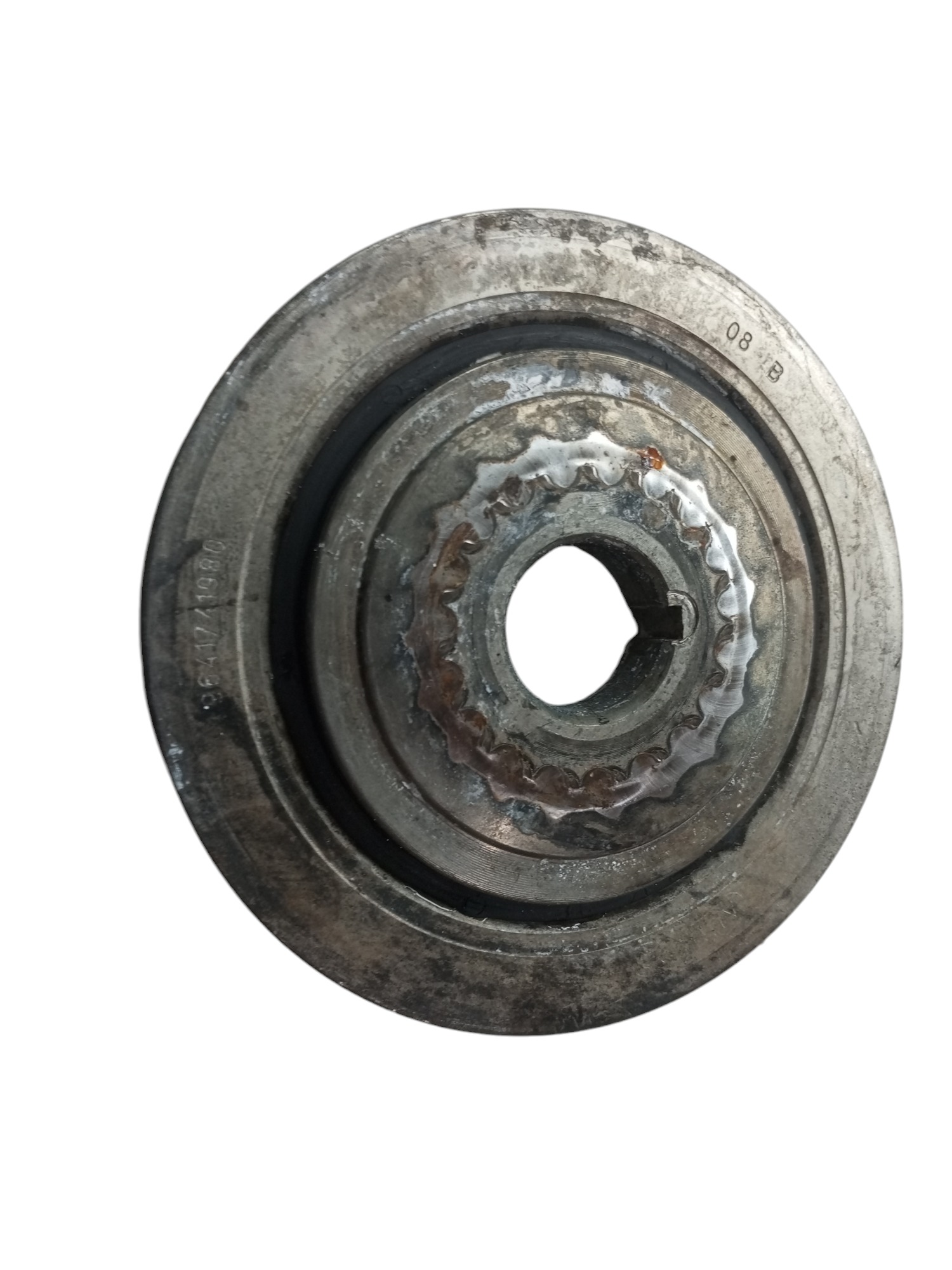 Polia Virabrequim Citroen C4 Peugeot 307 2008 2009 2012 2.0 7