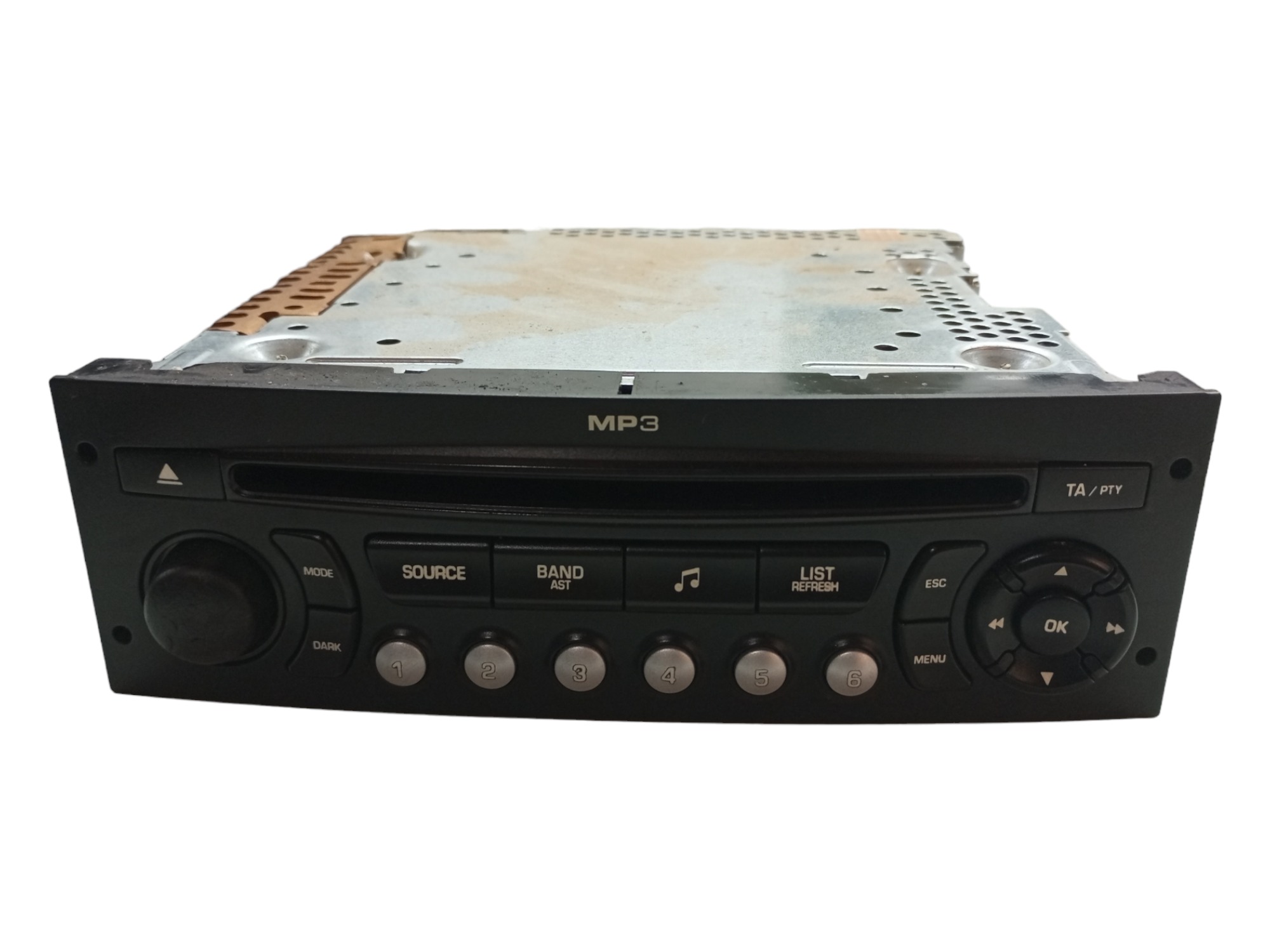 Radio Som Cd Player C4 Pallas 2008 2010 2012 Peugeot 307