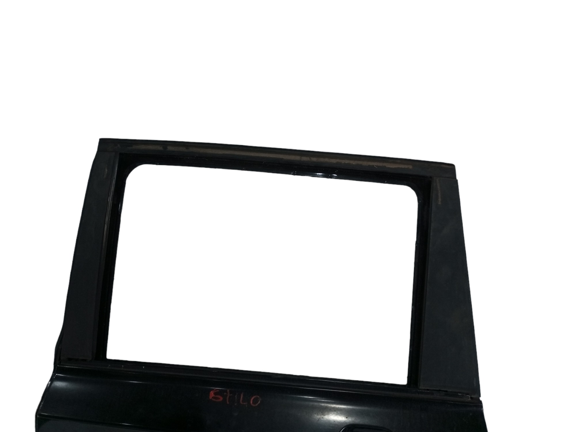 Porta Fiat Stilo 2003 2004 2005 2006 2008 Traseira Esquerda Preto 4