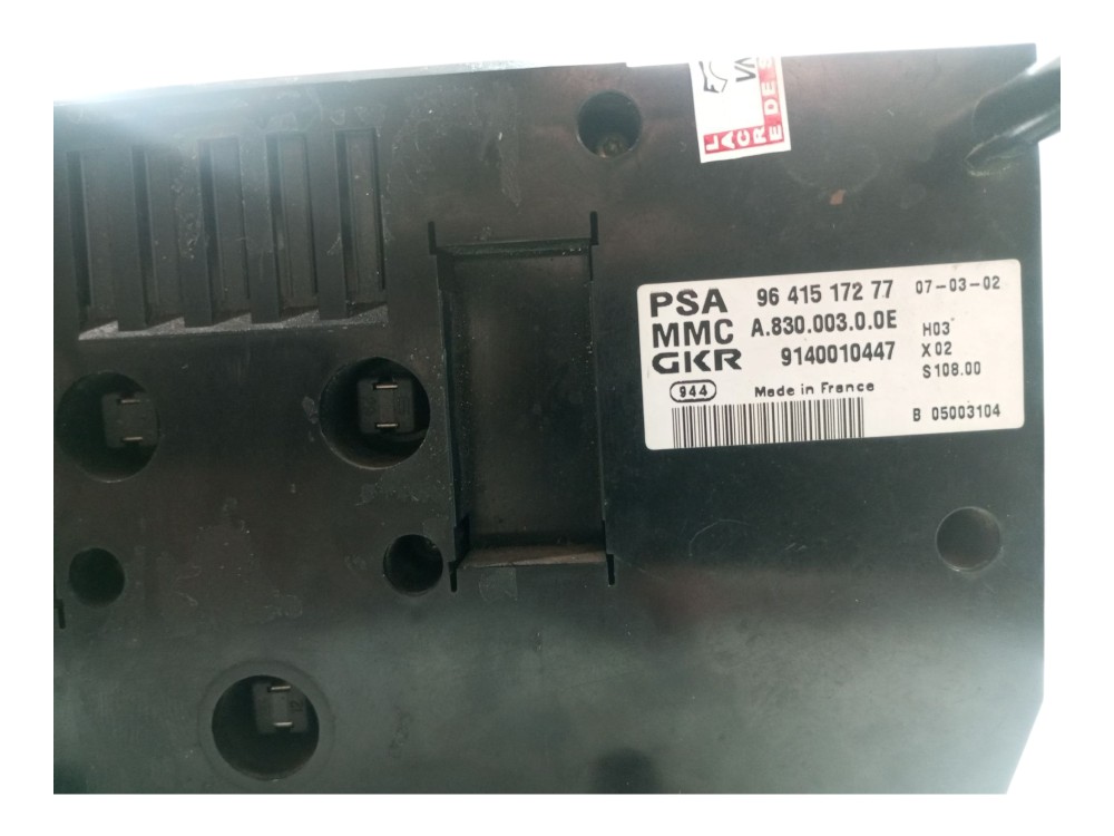 Comando Ar Condicionado Digital Xsara Picasso 2003 2006 2013 7