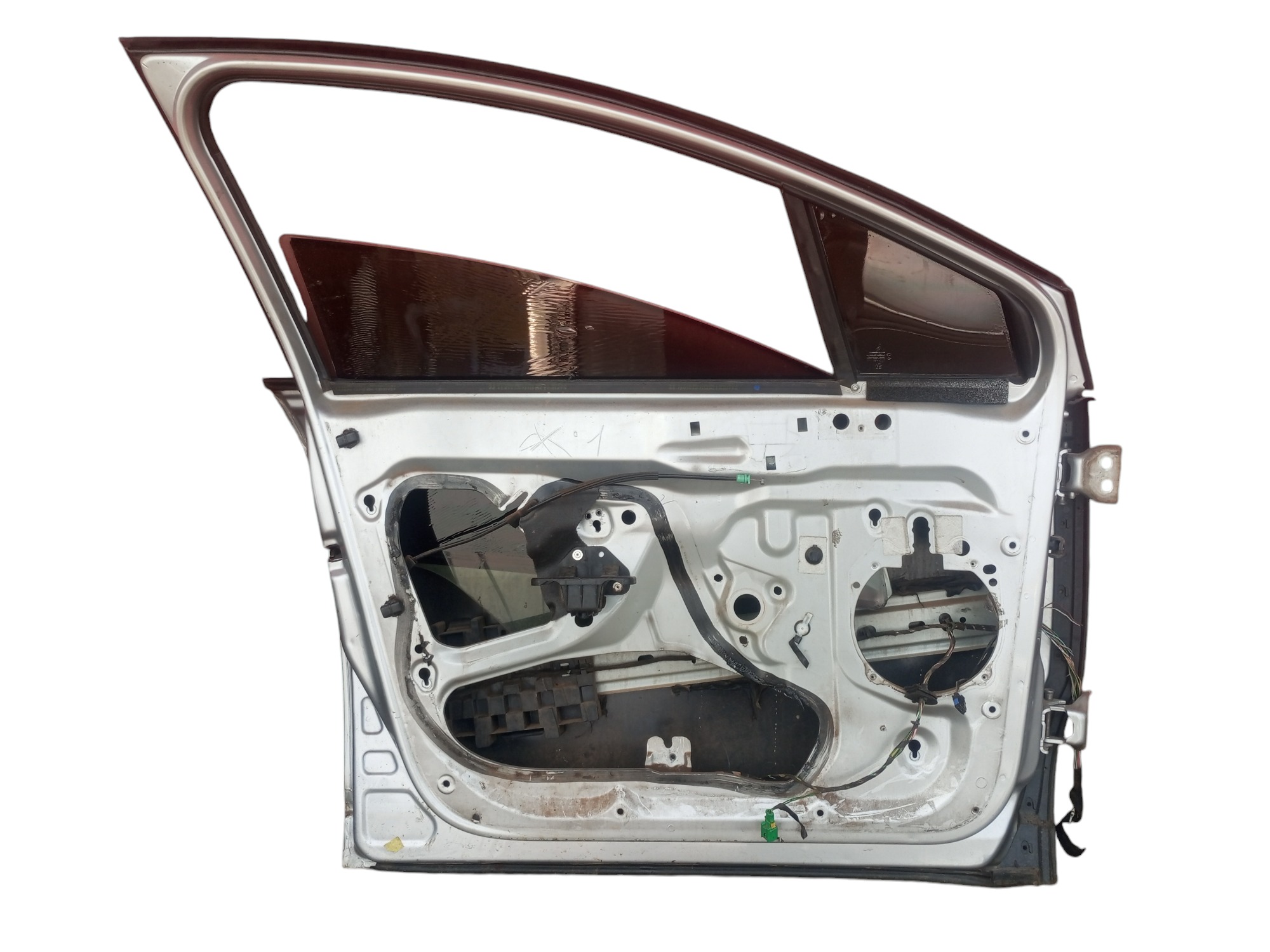 Porta C4 Pallas Citroen 2008  2010 2012 Dianteira Esquerda  Dianteira Esquerda Prata 8