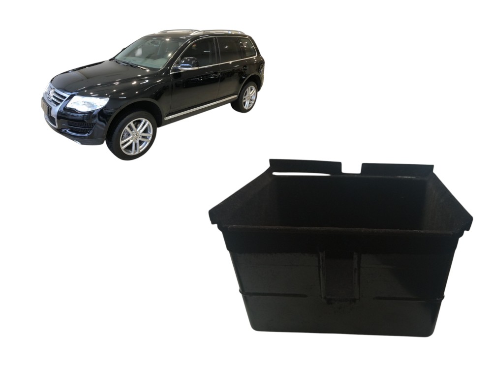 Compartimento Bau Console Central Vw Touareg 2008 2010 Usado 1