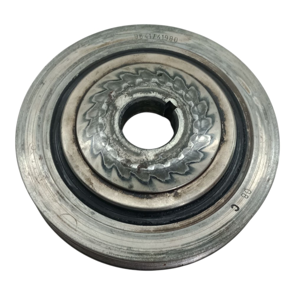 Polia Virabrequim Peugeot 307 C4 2.0 16v 2007 A 2013 Usado 1