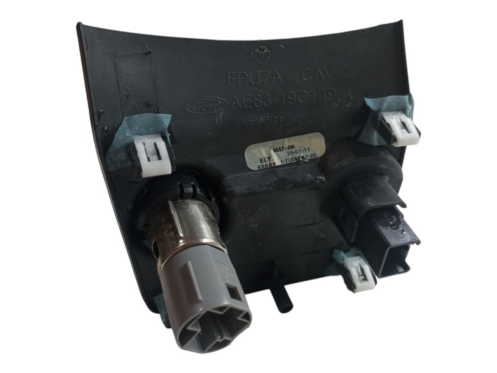 Moldura Painel 12v Ford New Fiesta 2007 2010 2012 2014 Usado 5