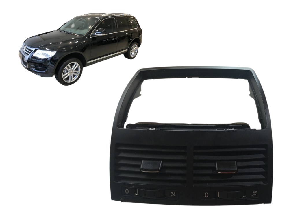 Difusor ar central duplo Volkswagen Touareg 2008 2009 2010 1