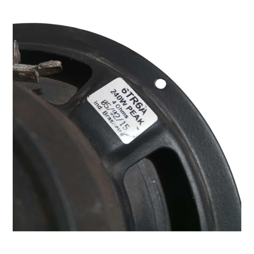 Alto Falante Jbl Triaxial 6tr6a 4homs Exelente Universal Preto 6