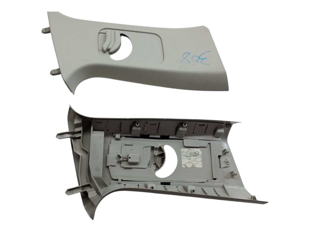 Moldura Coluna Central Peugeot 308 2012 2015 2019 Par Usado 3