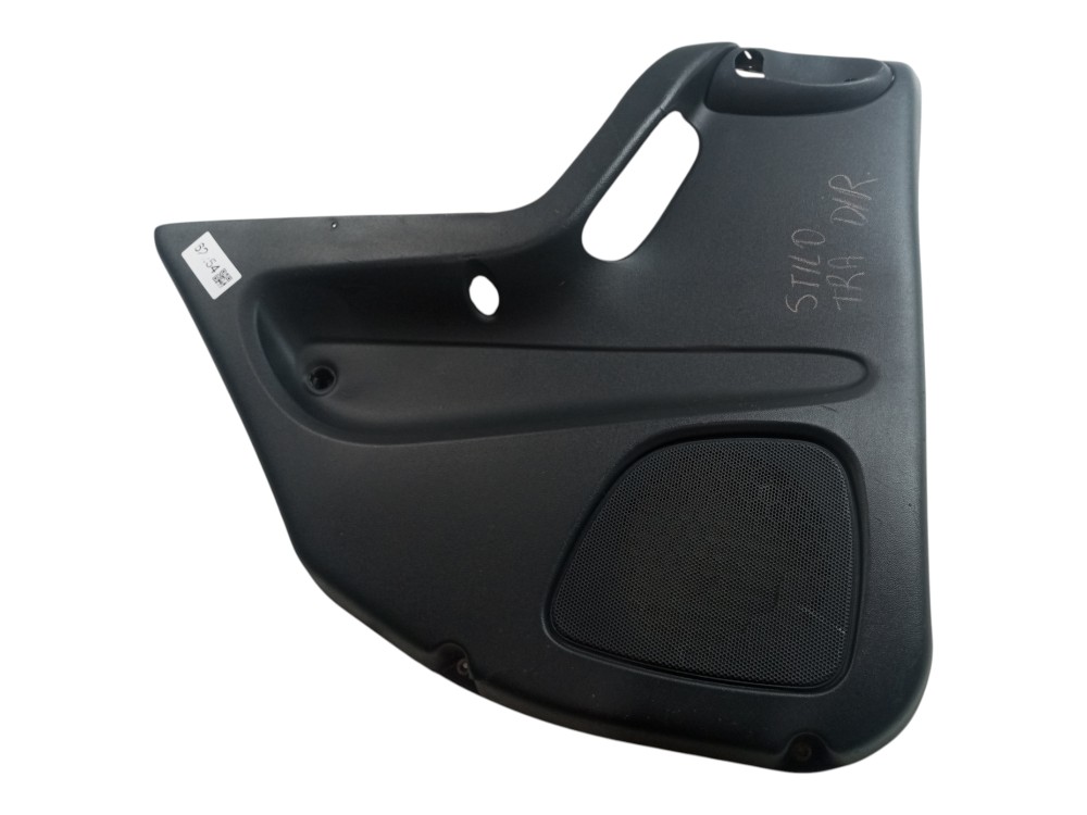 Forro Porta Fiat Stilo 2003 2006 2011 Traseiro Direito  Preto 1