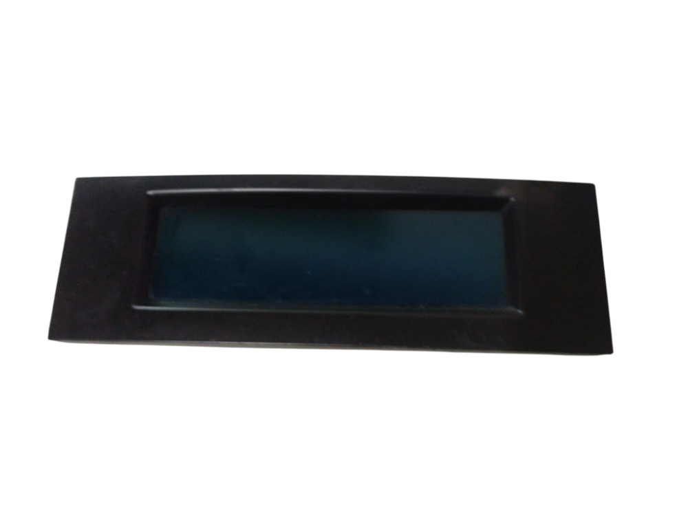 Computador Bordo Peugeot 3008 2014 2017 2019 Relogio Moldura Preto 1