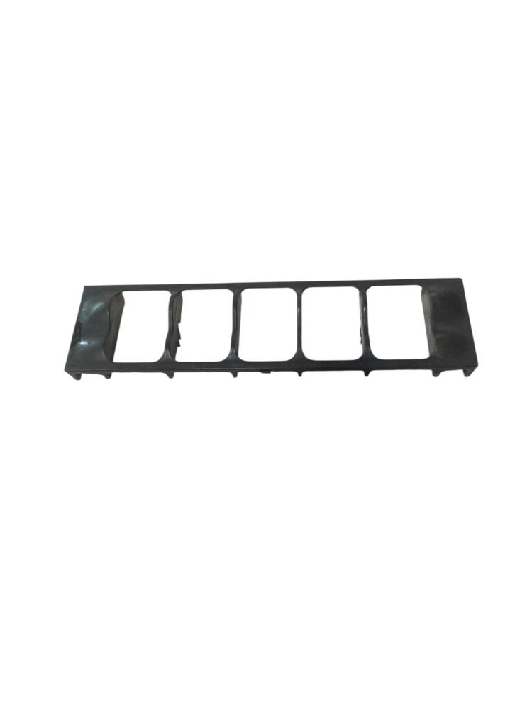 Moldura Botao Central Painel Gol Saveiro G2 95 99 2002 2004 Preto 3