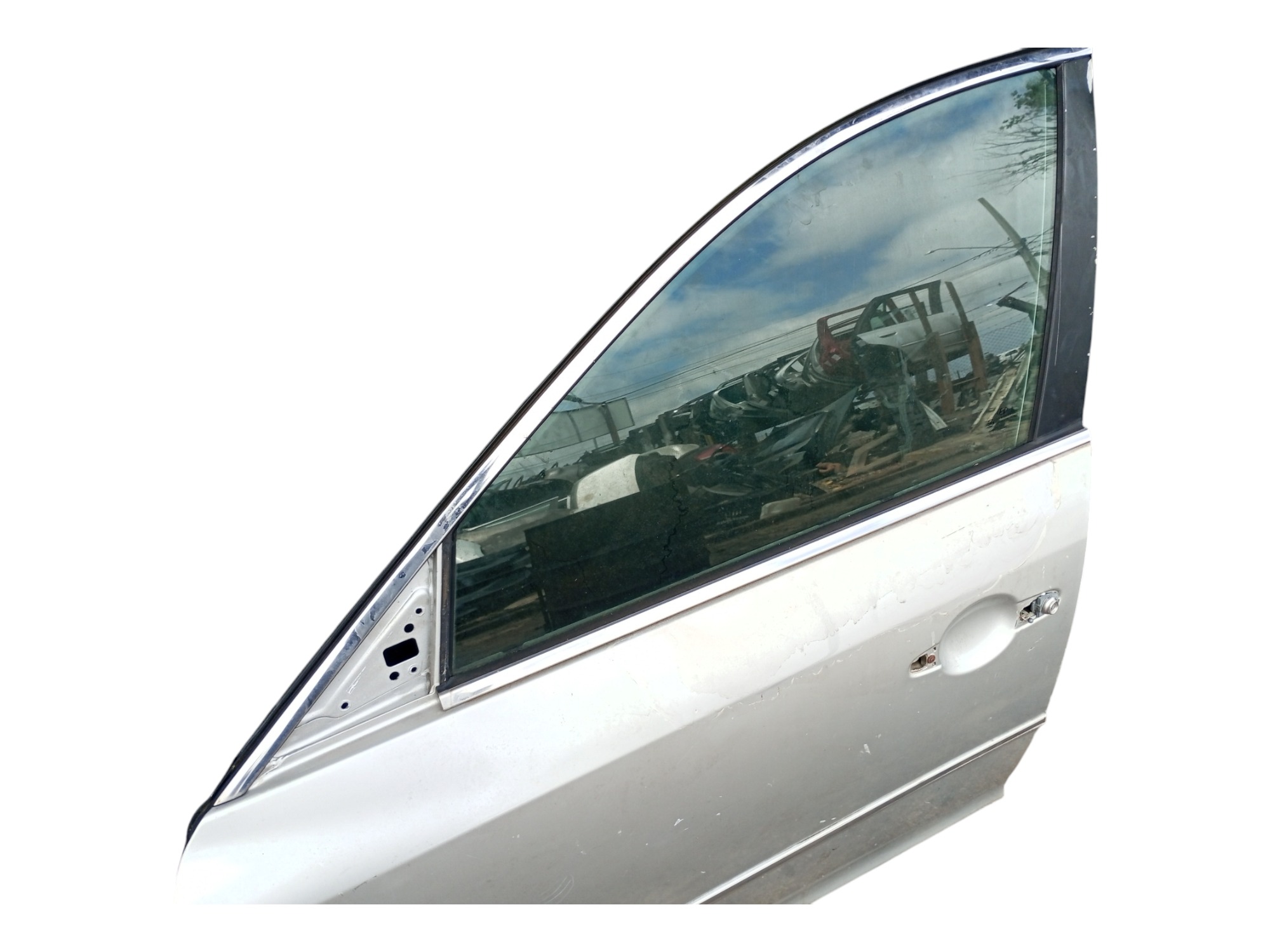 Porta Azera 2008 2009 2010 2011 Dianteira Esquerda Hyundai Dianteira Esquerda Prata 9