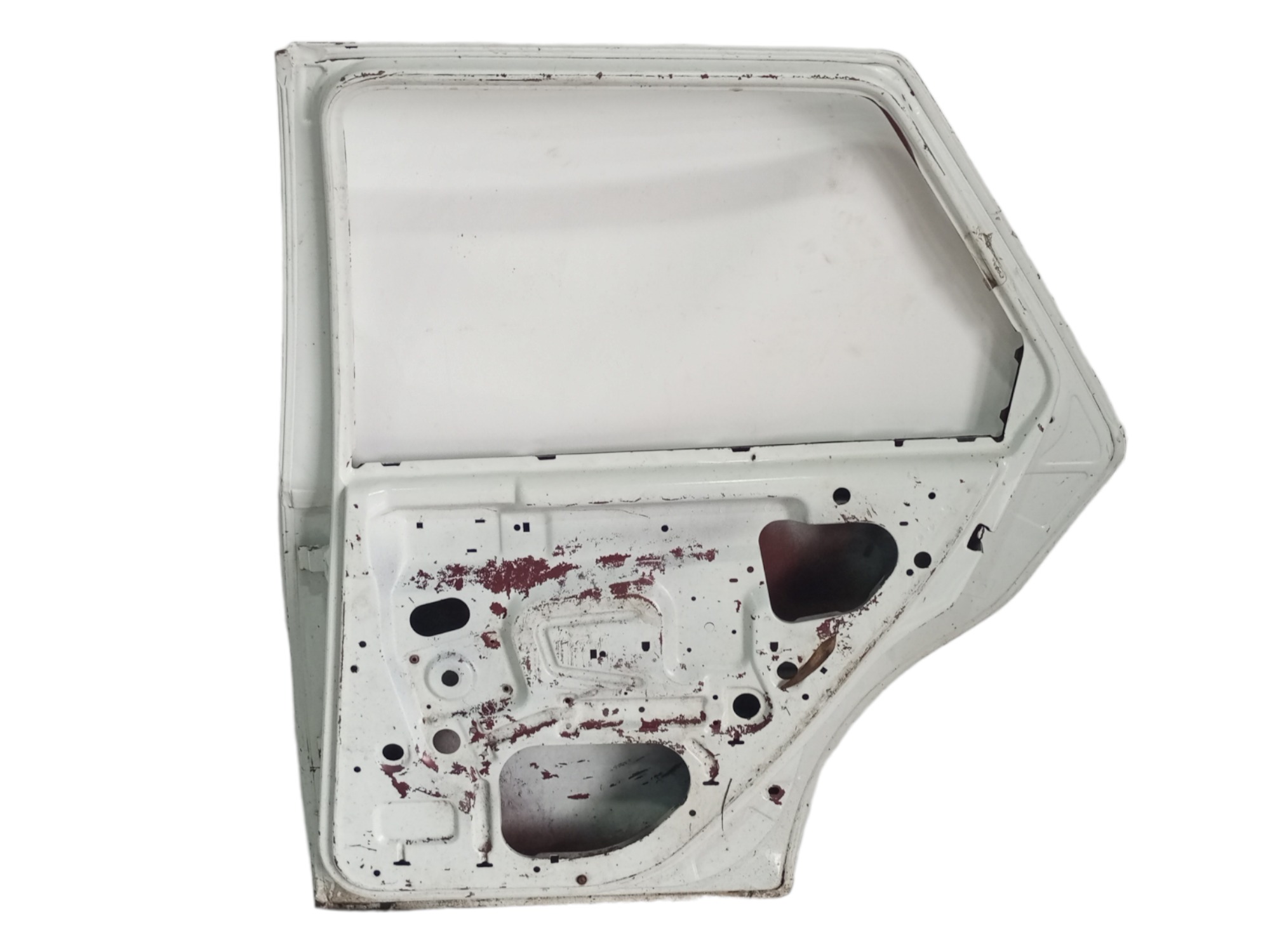 Porta Ford Fiesta 96 97 98 99 2000 2001 Traseira Direita Traseira Direita Branco 4