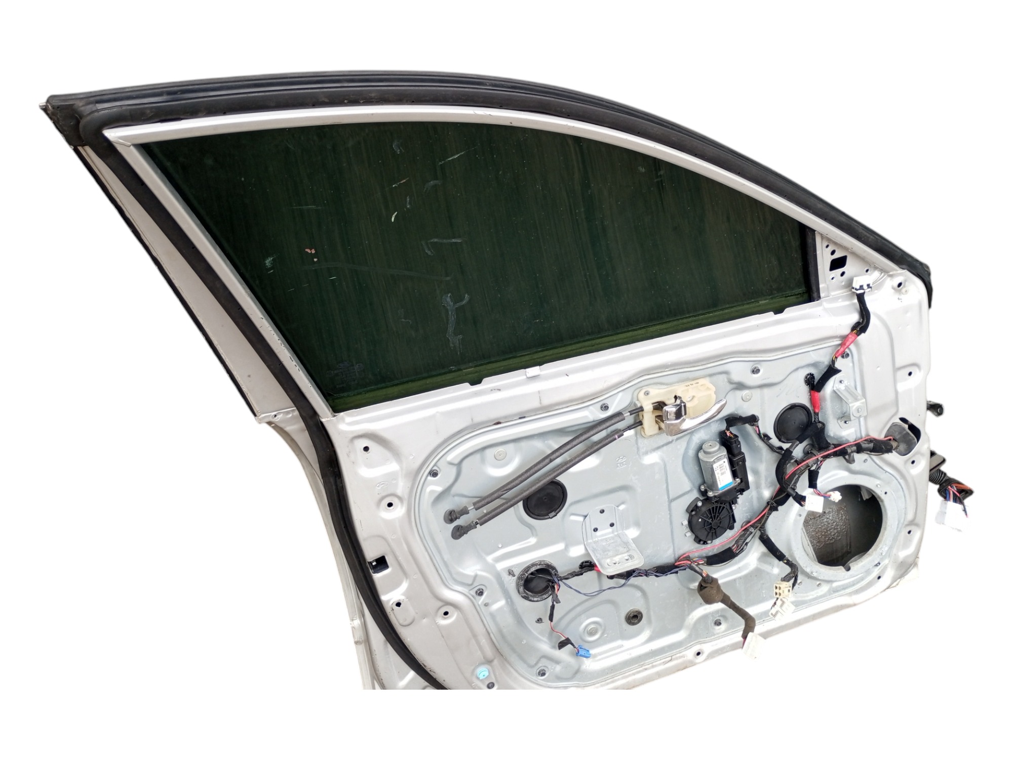 Porta Azera 2008 2009 2010 2011 Dianteira Esquerda Hyundai Dianteira Esquerda Prata 2