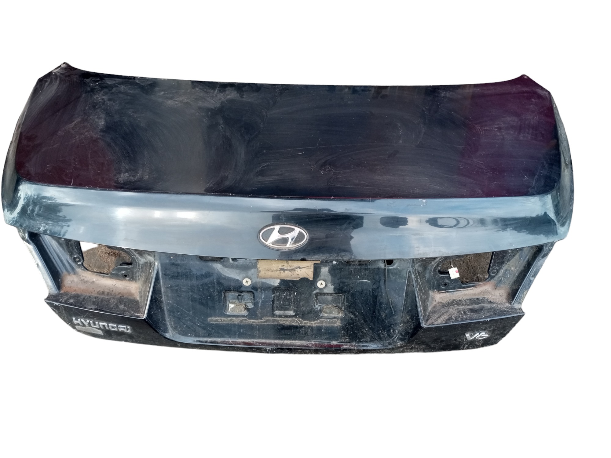 Tampao Tampa Traseira Hyundai Azera 2008 2009 Porta Malas  Preto 10