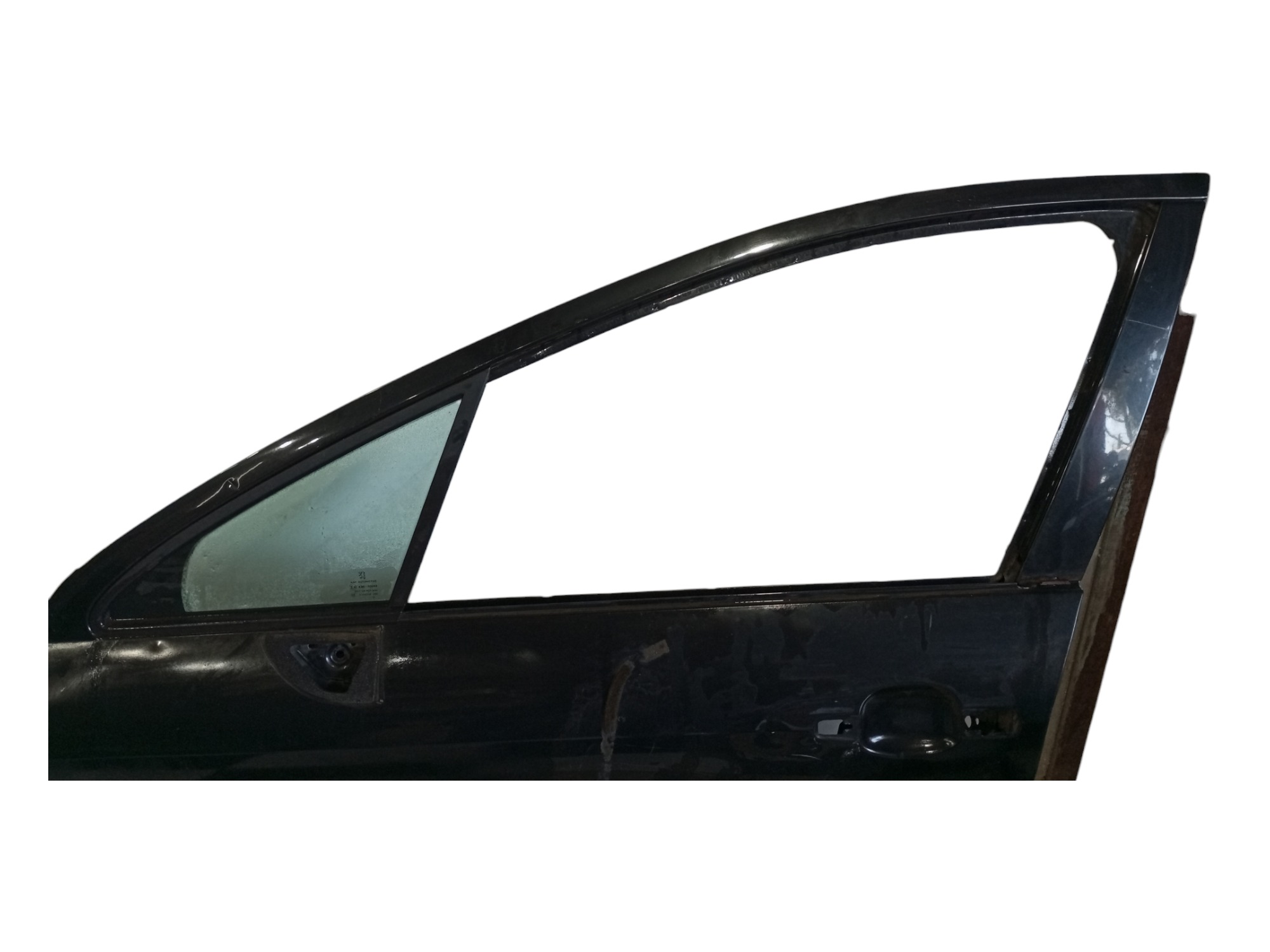 Porta Peugeot 407 2006 2007 2008 2009 Dianteira Esquerda Dianteira Esquerda Preto 6