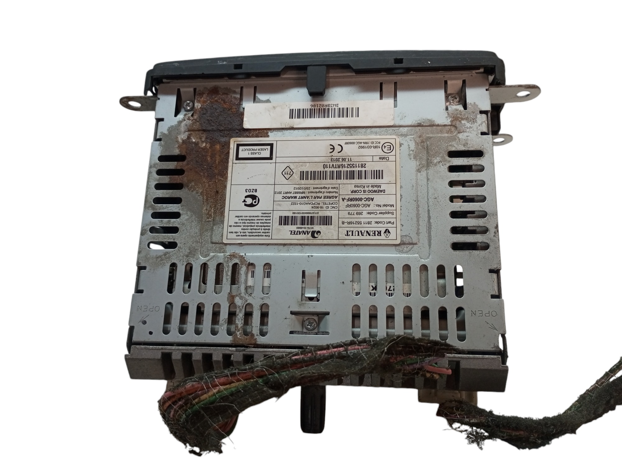 Radio Sandero Logan 2008 2009 2010 2011 2012 Multimídia 6