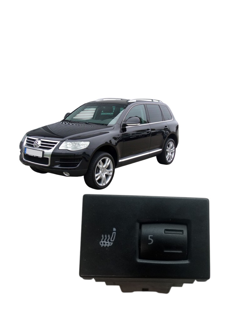 Botao Aquecimento Banco Touareg 2005 2010 2015 Esquerdo Usad 1