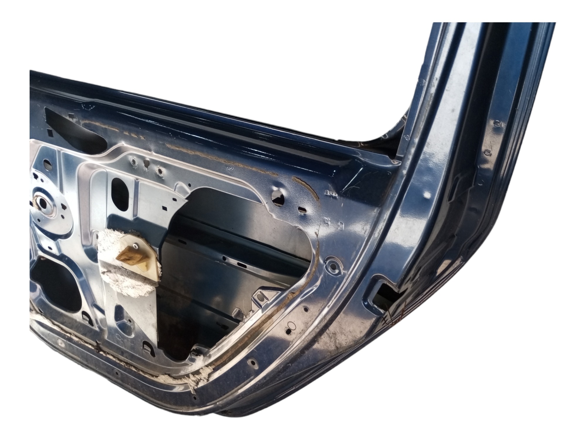 Porta Peugeot 307 2007 2008 2009 2011 2012 Traseira Direita Traseira Direita Azul 2