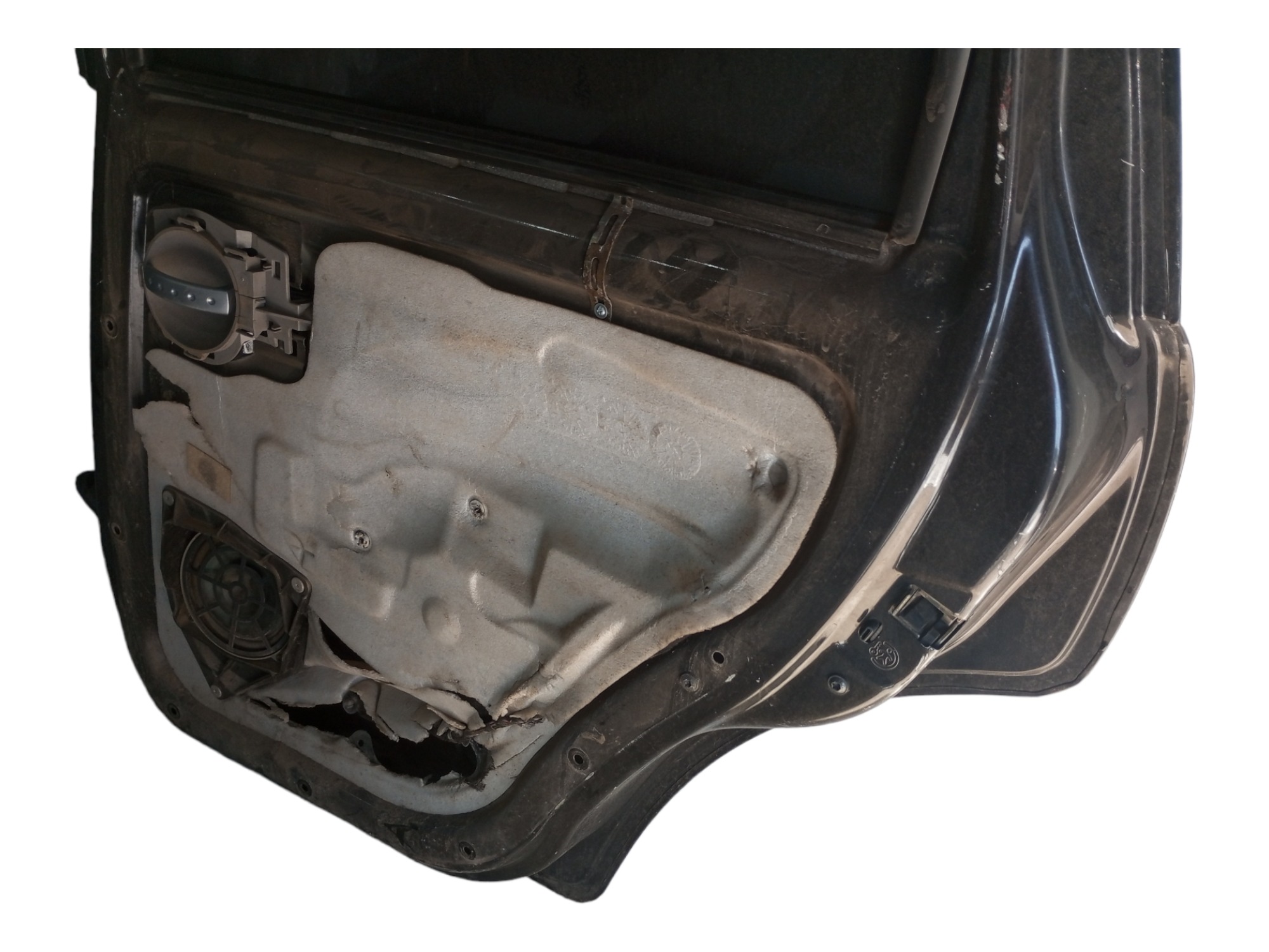 Porta Citroen C3 2003 2006 2009 2012 Traseira Direita Traseira Direita Preto 6