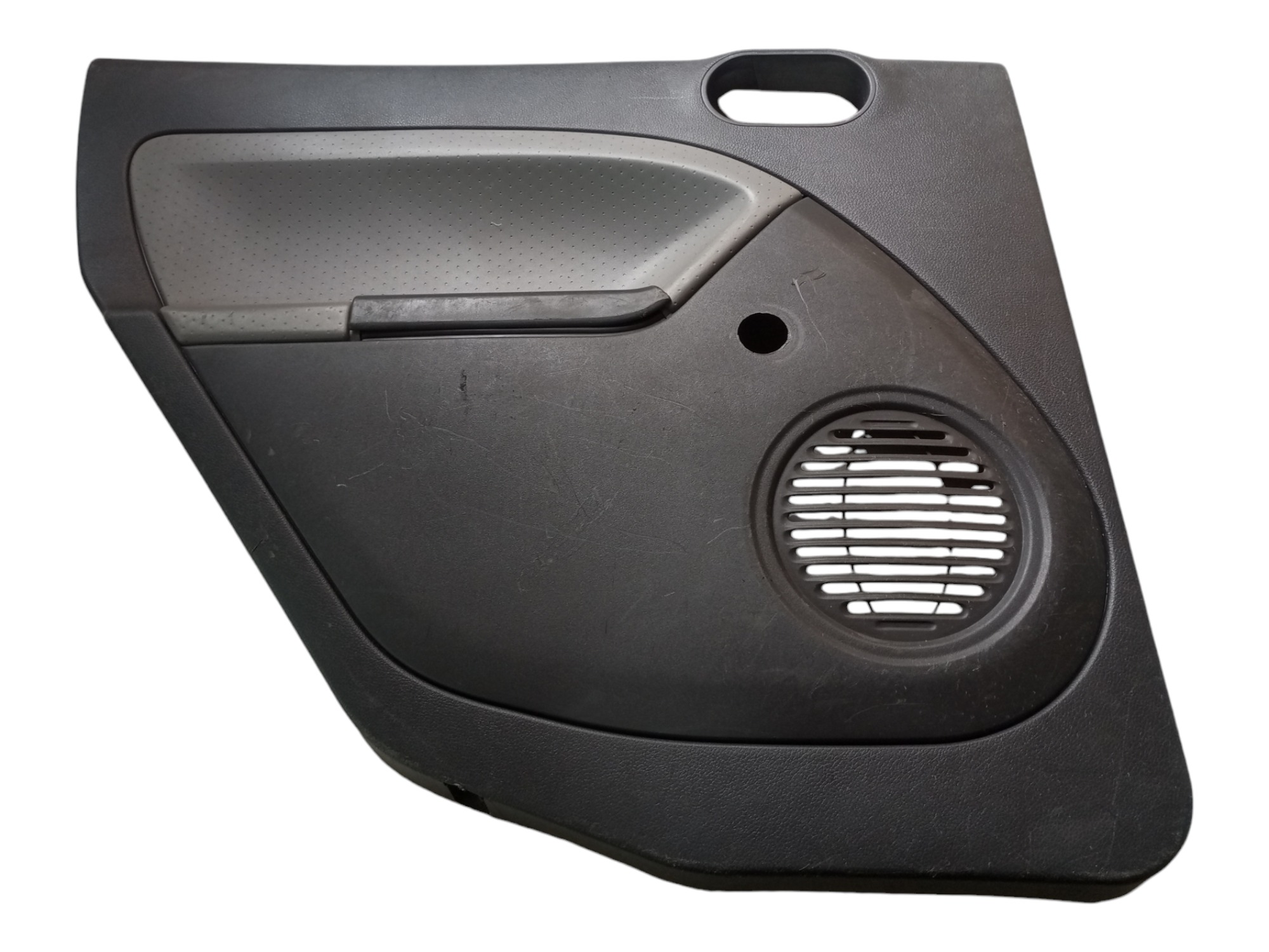 Forro Porta Ford Fiesta 2003 2009 2014 Traseiro Esquerdo Cinza 1