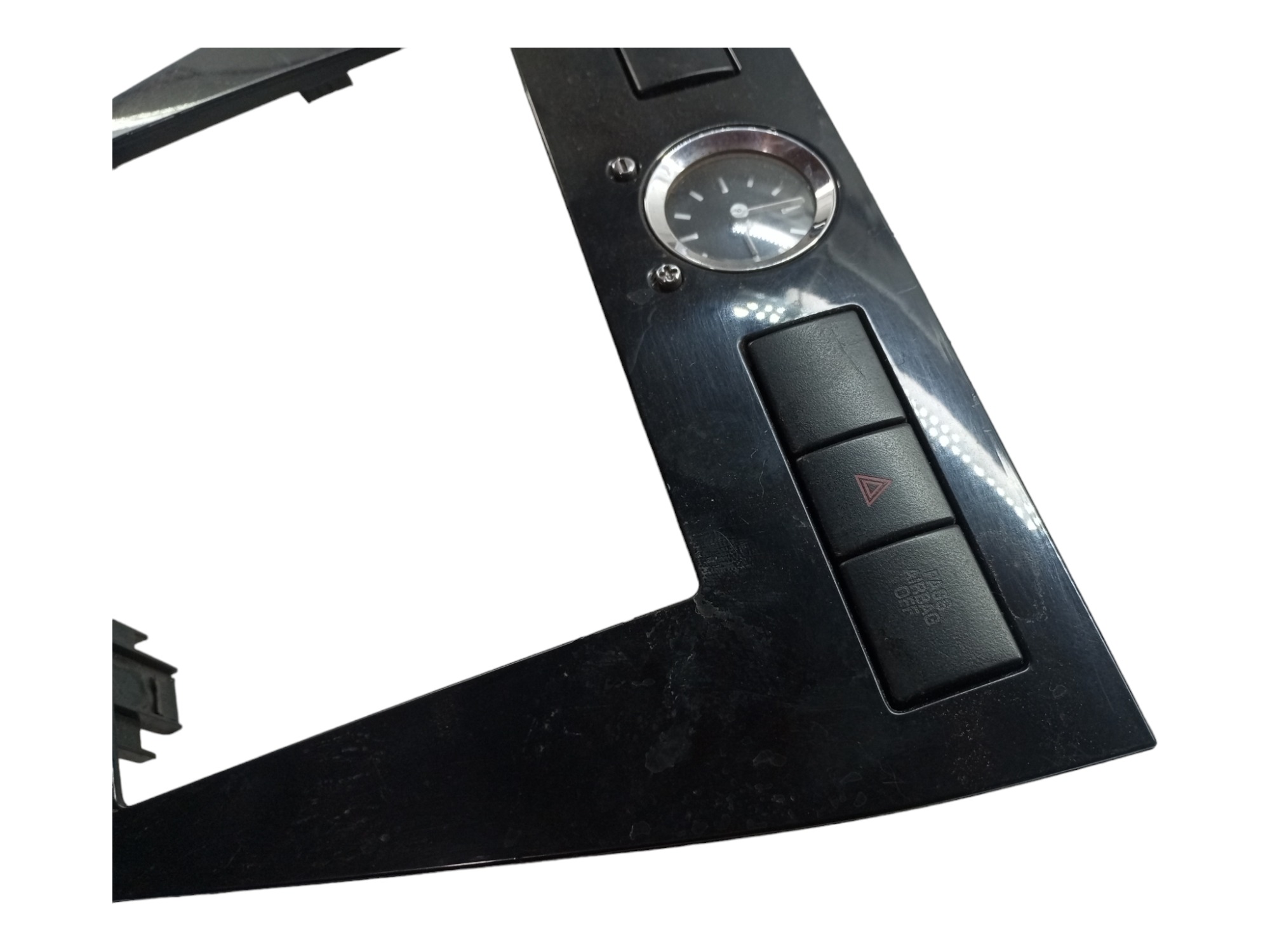 Moldura Central Relogio Ford Fusion 2006 2007 2008 2009 4