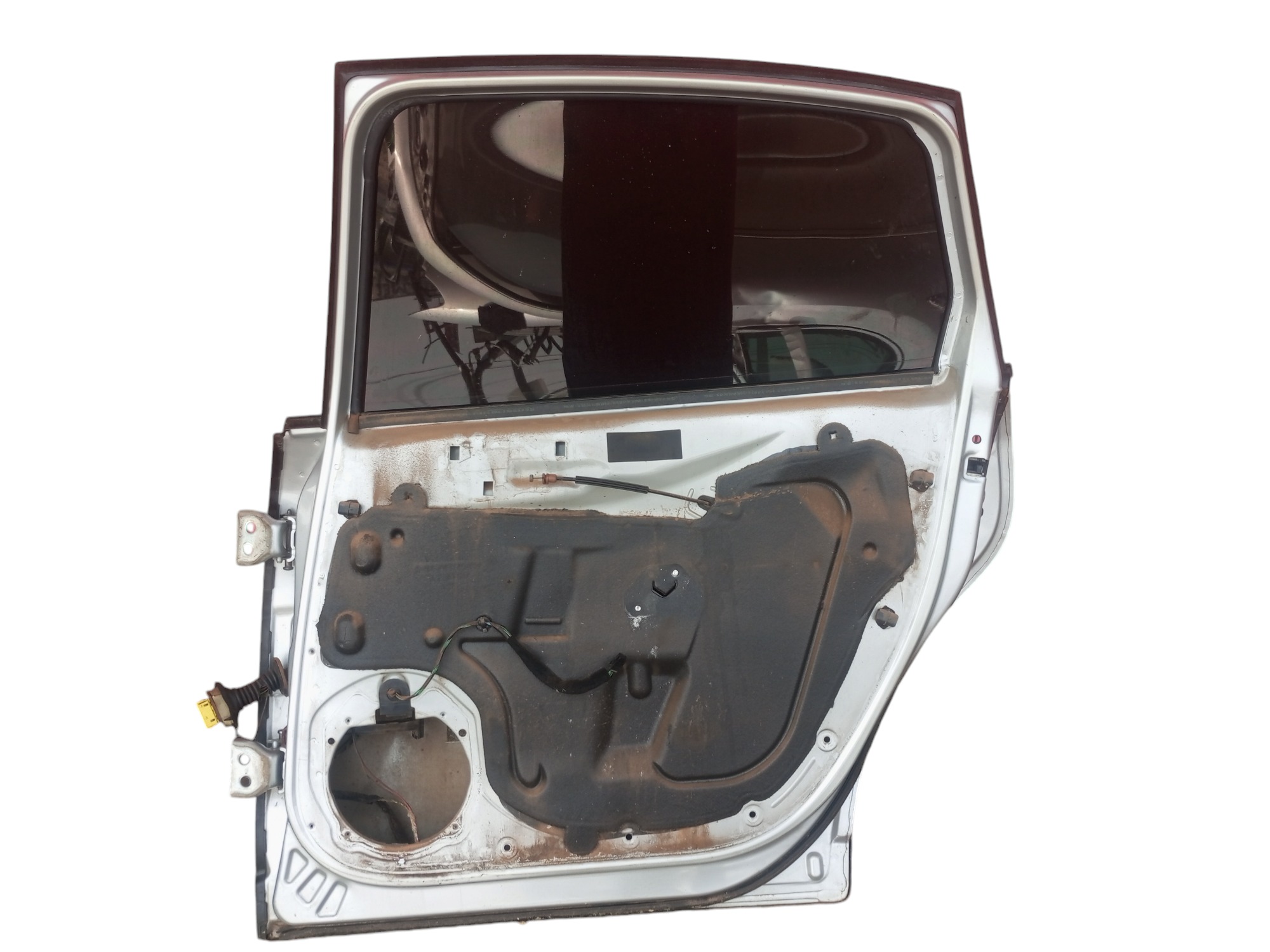 Porta Citroen C4 Pallas 2008 2009 2010 2012 Traseira Direita Traseira Direito Prata 3