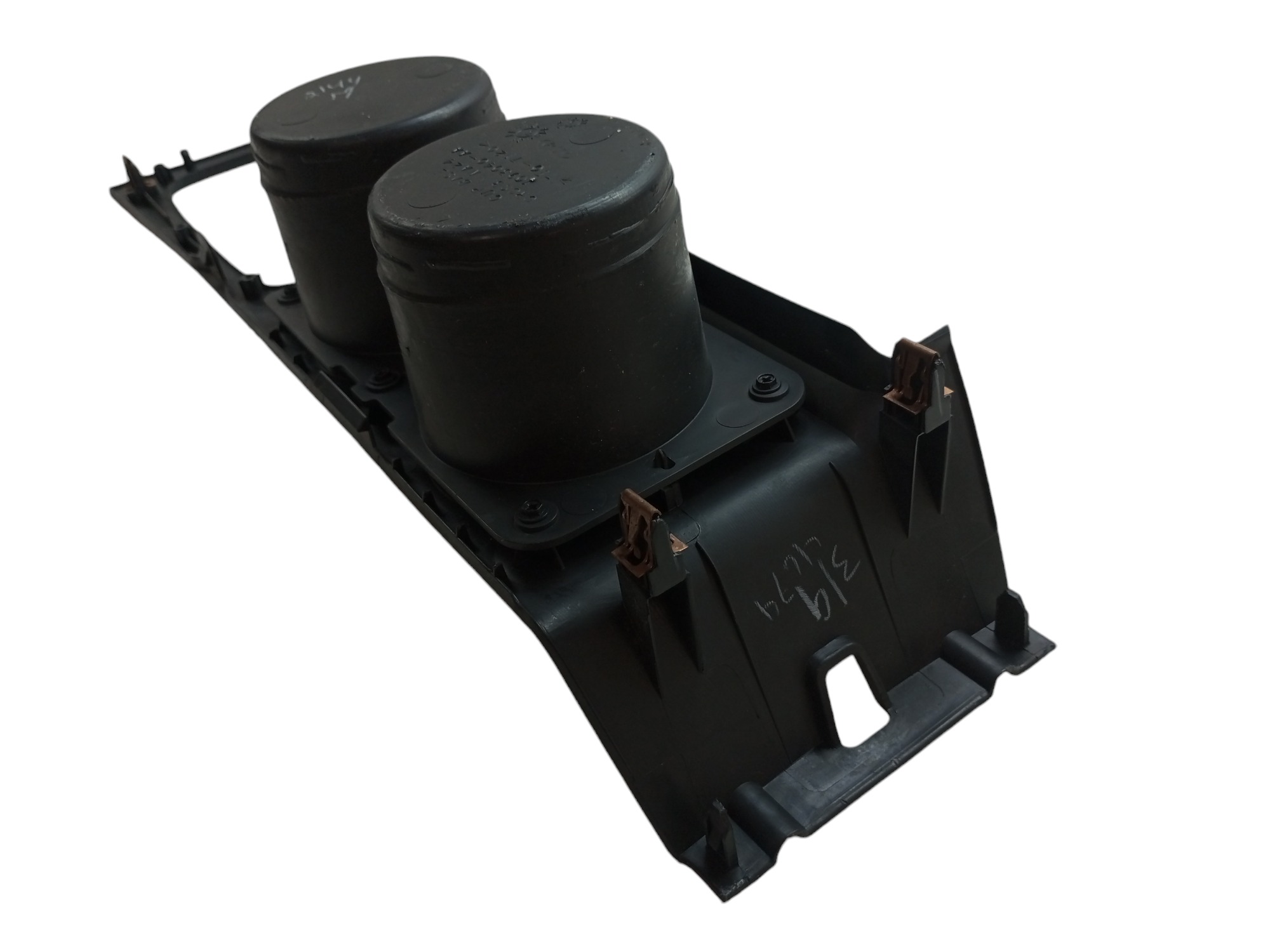 Moldura Console Porta Copo Fusion 2007 2008 2009 2010 2.3  Preto 2