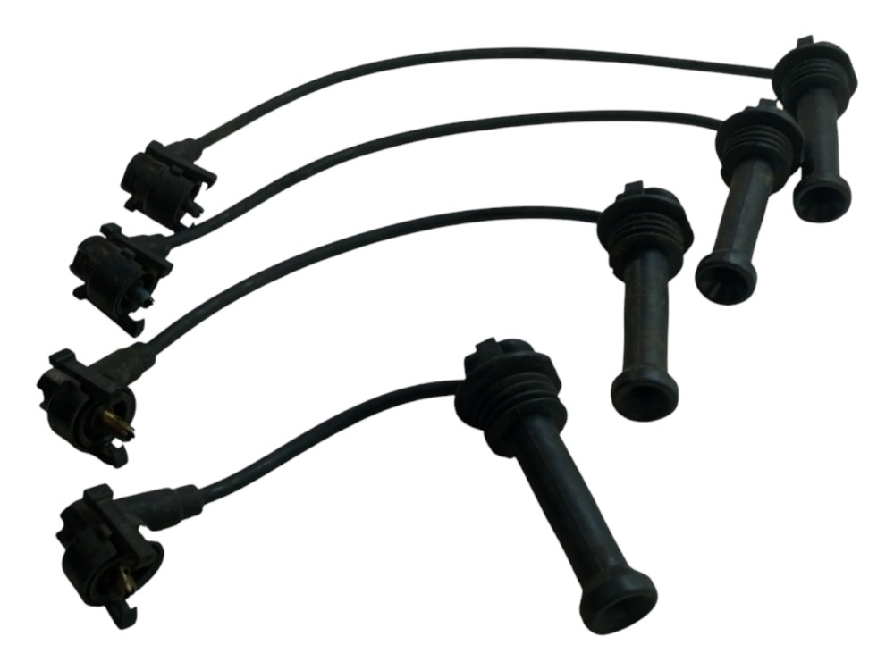 Cabo Vela Ignicao Ford Escort Zetec 1.8 16v 97 2002 Jogo 4un Preto 4