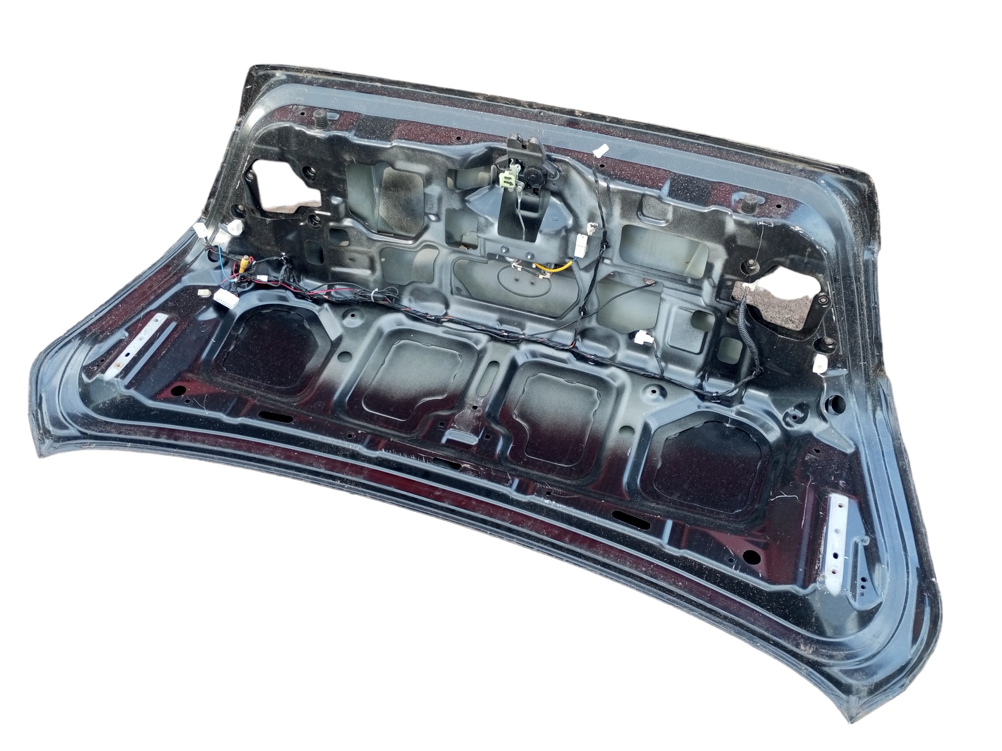 Tampao Tampa Traseira Hyundai Azera 2008 2009 Porta Malas  Preto 5