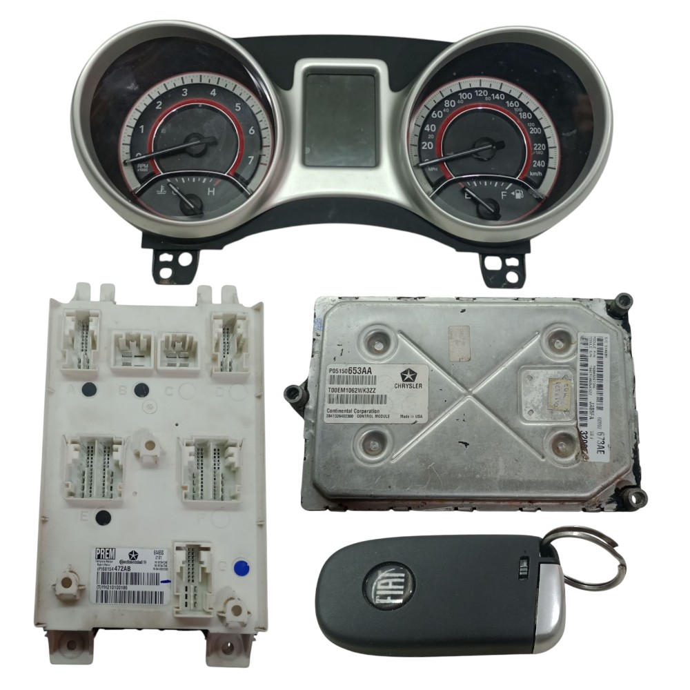 Kit Code Injecao Fiat Freemont 2.4 2012 2016 Original Usado 1