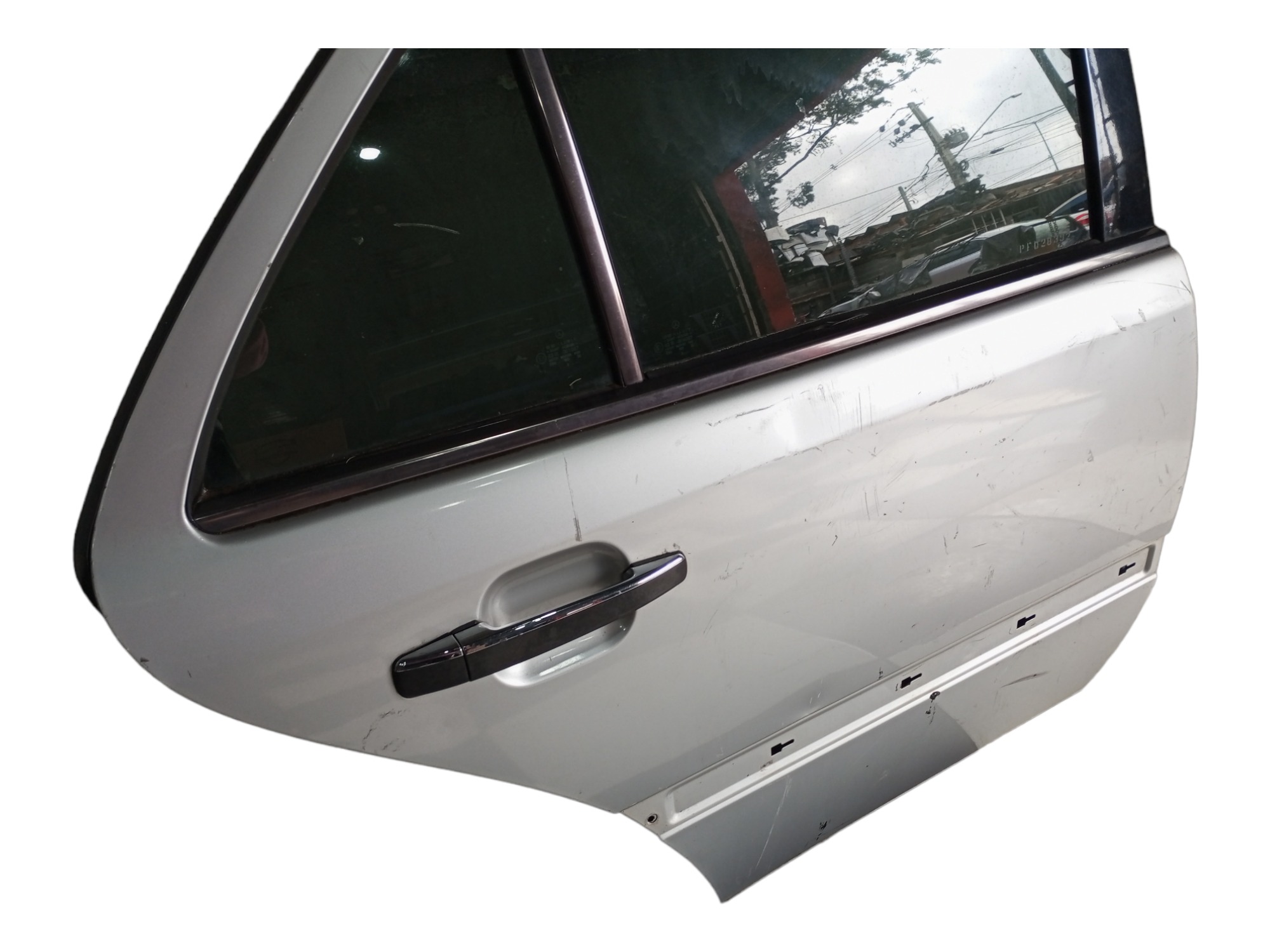 Porta Mercedes C280 95 96 97 98 99 2000 Traseira Direita Traseira Direita Prata 2