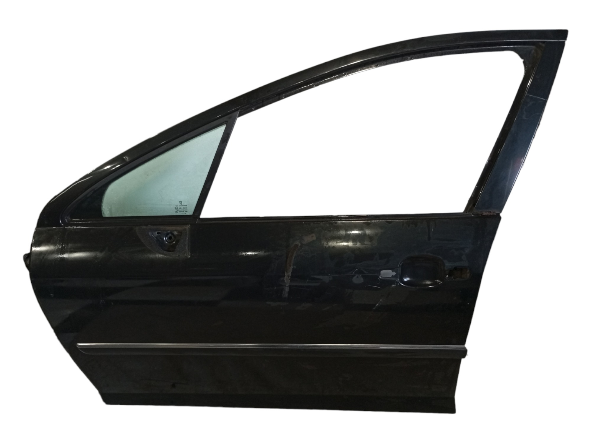 Porta Peugeot 407 2006 2007 2008 2009 Dianteira Esquerda Dianteira Esquerda Preto 1