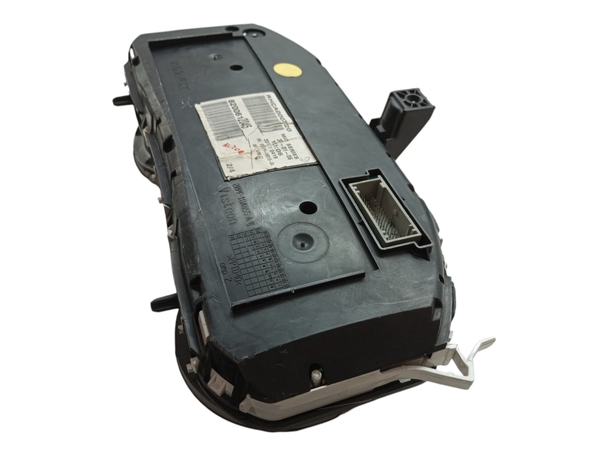 Painel Instrumento Megane 2007 2008 2010 2013 Velocímetro  Preto 5