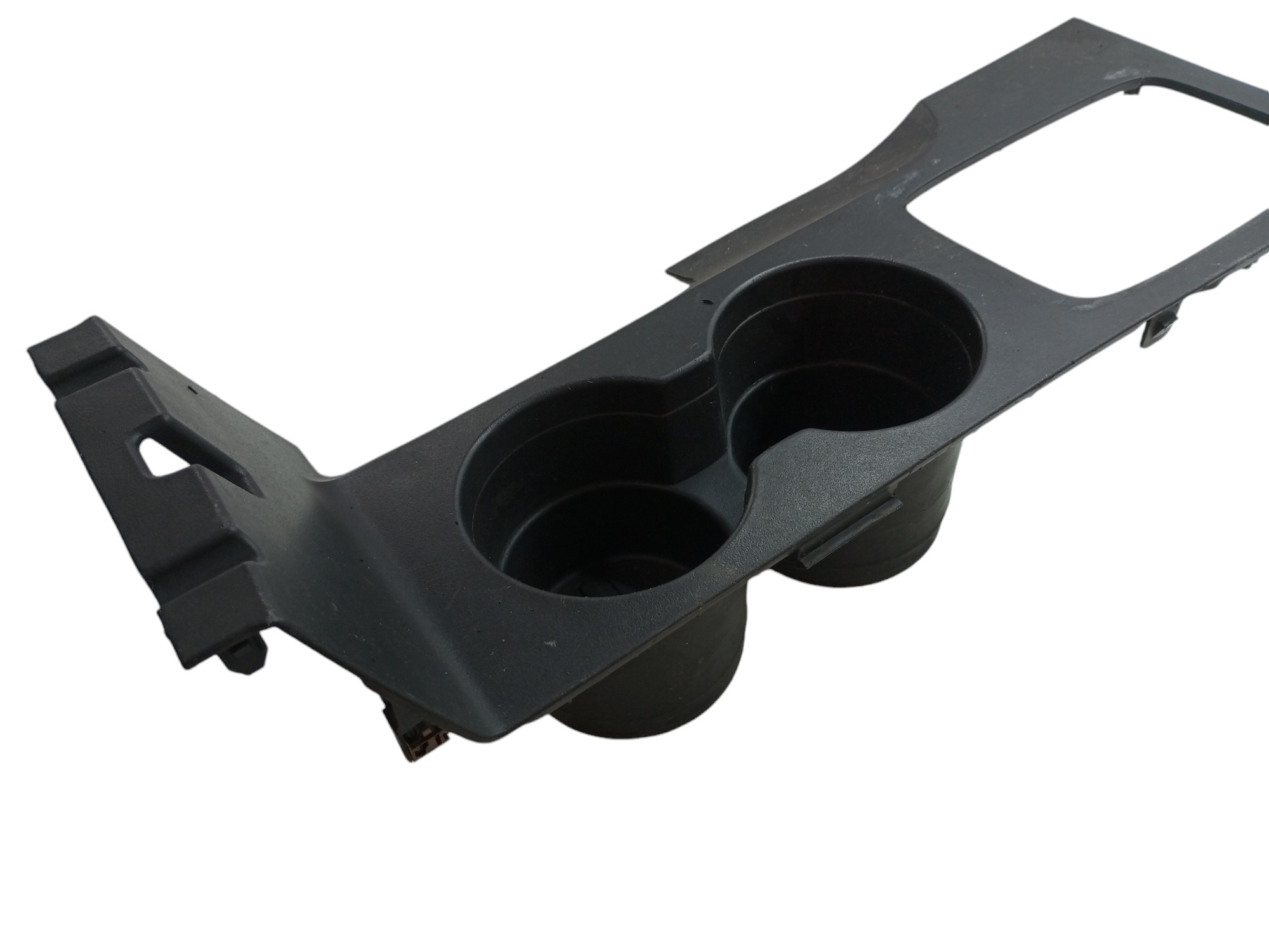 Moldura Console Porta Copo Fusion 2007 2008 2009 2010 2.3  Preto 4