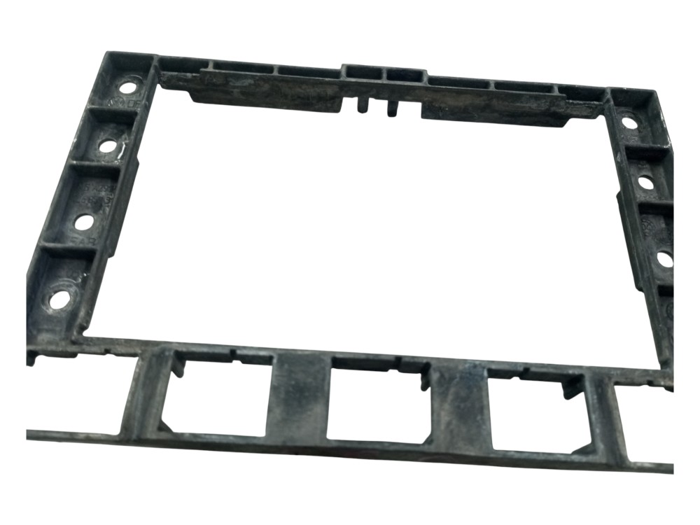 Quadro Suporte Painel Radio Volkswagen Touareg 2005 2015 5
