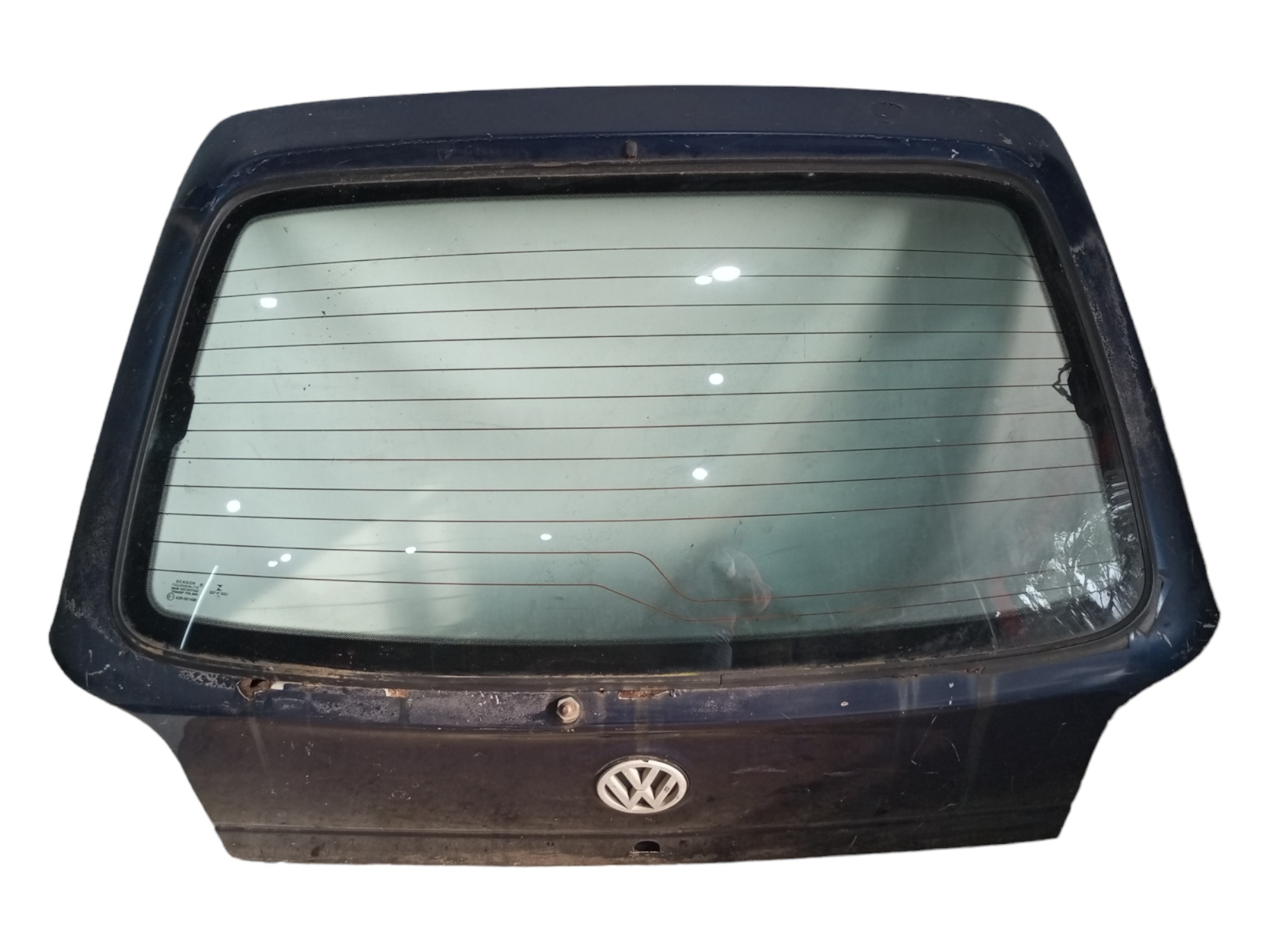 Tampao Tampa Traseira Gol Mi 97 98 99 2000 Porta Malas Vw Azul