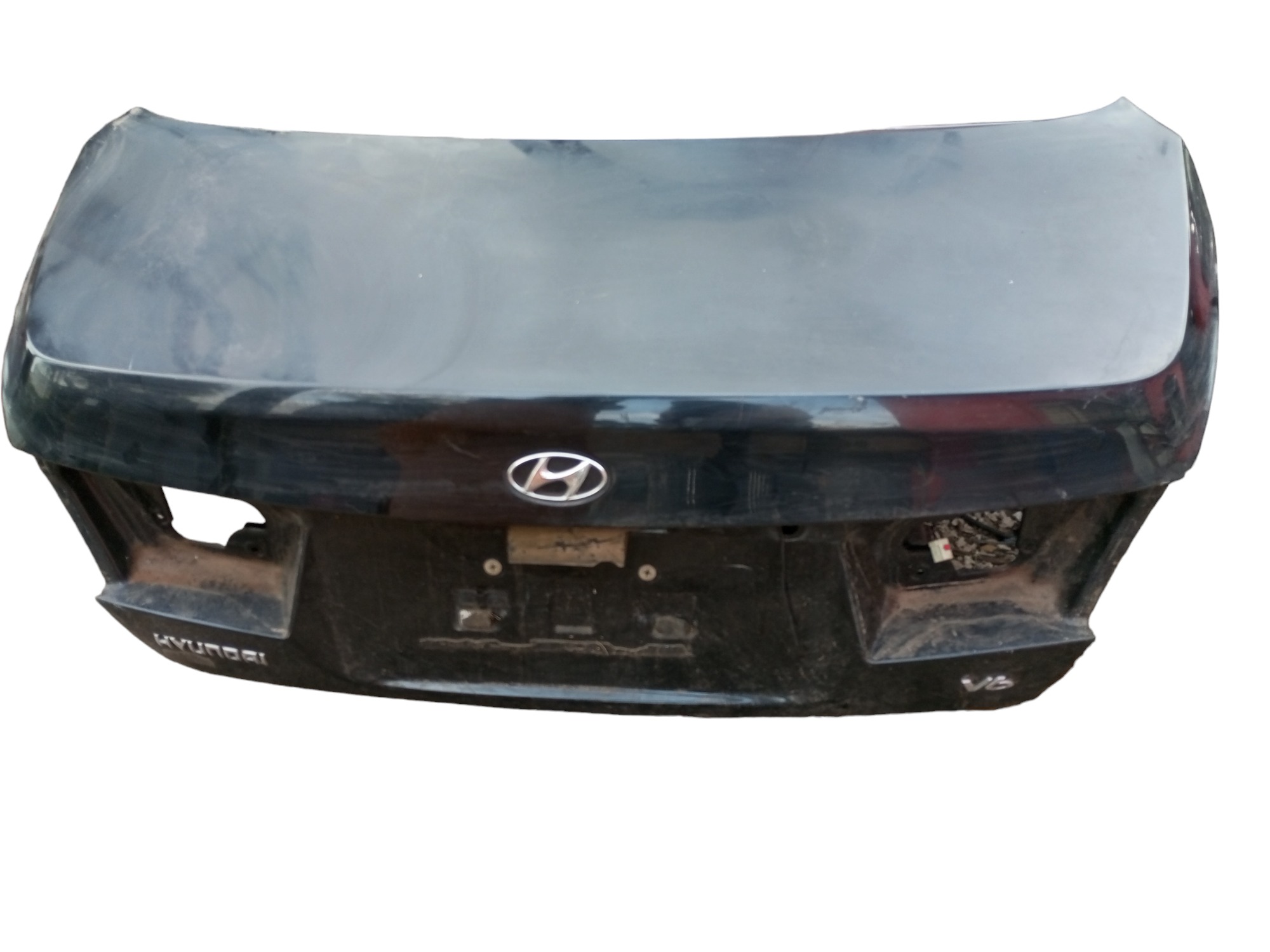 Tampao Tampa Traseira Hyundai Azera 2008 2009 Porta Malas  Preto 4